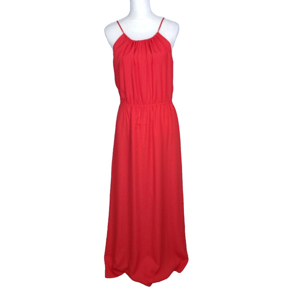 brown satin formal dress Melusine Trendy A-Line V Neck Pleated Long Satin Formal Dresses, Mocha main image 1